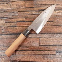 長寿 出刃包丁 和包丁 刃渡約16cm 水牛柄 調理包丁 - メルカリ