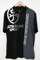 【中古】 CASTELBAJAC メンズTシャツ 48 CASTELBAJAC/モックネックTシャツ/48/黒 ブラック/7233272108のサムネイル