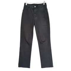 SOMETHING ブラック パンツ 28×32 8502のサムネイル