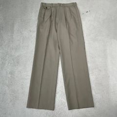ラルフローレン 2プリーツ ポリスラックス 黒 34×30 - メルカリ