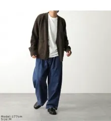 L スタジオ ニコ<0xE3><0x83><0xAC>ソン プー<0xE3><0x83><0xBC> ウォッシュド デニム パンツのサムネイル