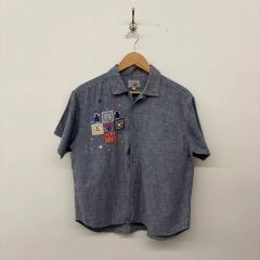 希少・Esmeラベル】CREAM SODA アトミック刺繍 半袖シャツ - メルカリ