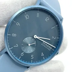 動作未確認　SKAGEN　スカーゲン　クォーツ腕時計　AAREN KULOR 41mm スカイブルー シリコンウォッチ　SKW6509のサムネイル