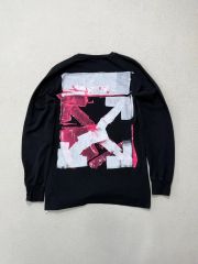 Off-White Water Delay スウェット M-L相当 ブラック - メルカリ