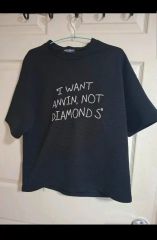 ANDWANG AND bijou tee サテンTシャツ - メルカリ
