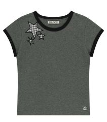 COYSEIO FLOWER PATCHWORK T-shirt Grey - メルカリ