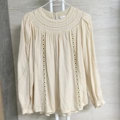 日本未発売 SEZANEセザンヌ Cassyshirt レースブラウス 38 - メルカリ