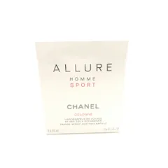 未使用 CHANEL シャネル アリュール オム スポーツ コローニュ 香水 20ml×3 トラベル スプレイ オードゥ トワレEDT BD5888AJ