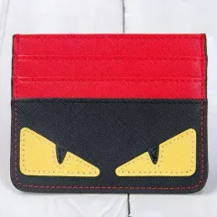 Fendi MONSTER カードウォレット レッド/ブラックのサムネイル