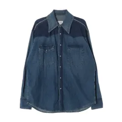 2026年最新】Maison Margiela ディストレスト デニムシャツの人気