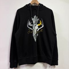 サンローラン パリ パーカー プルオーバー ハート ブラック ヴァカレロ