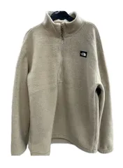 ▽THE NORTH FACE　ザノースフェイス　ハーフジップフリース　ベージュ　Lサイズ　10977