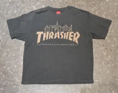Supreme THRASHER コラボTシャツ グレー - メルカリ