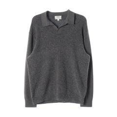 COS wool V-neck polo モーガン蔵人 COS wool V-neck polo モーガン蔵人 - メルカリ