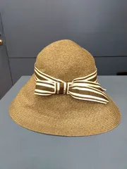 M9　vivienne westwood　ヴィヴィアンウエストウッド帽子　ストローハット　夏帽子　麦わら帽子のサムネイル