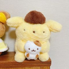 サンリオ ポムポムプリン ジオラマ風ぬいぐるみセット - メルカリ