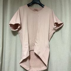 新品イタリア製N°21 ヌメロヴェントゥーノ ボンディングTシャツ 茶色 