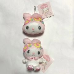 サンリオ シュガーメヌエット マスコットキーホルダー2点セット - メルカリ