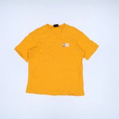 MARK&LONA モックネック 半袖 ドクロ ロゴ ストレッチ オレンジ 48 MARK & LONA モックネックシャツ オレンジ サイズ48 - メルカリ