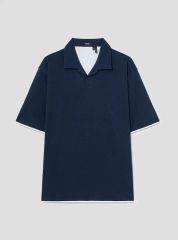 新品完売品】Theory メンズ 25SS ポロシャツ カットソー ブラウン 