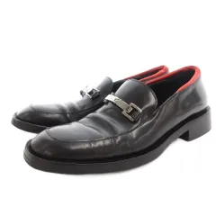 グッチ GUCCI ホースビットローファー シューズ レザー 36.5 黒