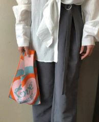 APPLE HOUSE /トートバッグと帽子（共布）綿100%国産品 - メルカリ