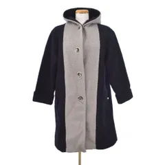 ピエールカルダン Pierre Cardin ロングコート フード M グレー ■ECC004のサムネイル