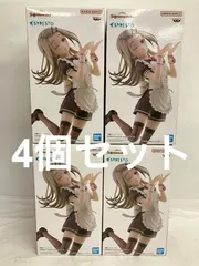 未開封 学園アイドルマスター ESPRESTOフィギュア 篠澤広 4個セット LF5349 f107