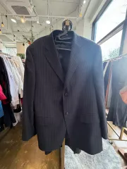 GIORGIO ARMANI(ジョルジオ アルマーニ) ブラック ストライプ スーツ ジャケット
