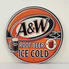アンティーク　ROOT BEER ルートビア　看板　アメリカ　昭和レトロ　テッド Big Junior “Dad's Root Beer” Tin Sign ダッツ ビンテージ 看板
