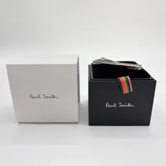 【未使用・箱付】 ポールスミス ネクタイピン ツイスト ロゴ シルバー タイバー シルバー Paul Smith