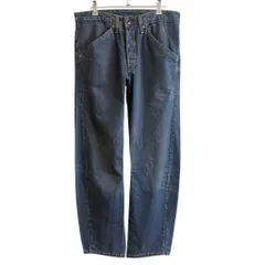 Levi's リーバイス RED ボタンフライ ENGINEERED JEANS エンジニアードジーンズ 立体裁断 ブルー 32×32 No.P415