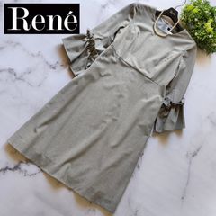 希少✨ルネボリュームティアードワンピースウォッシャブル洗えるフリル 
