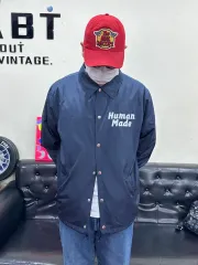 HUMAN MADE(ヒューマンメイド) クマ コーチジャケット ネイビー XLのサムネイル