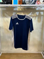 アディダス climacool 3本線 半袖 Tシャツ ネイビー M