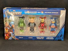 MEDICOMTOY BE@RBRICK AVENGERS 4pcs Special EDITION BOX 100%