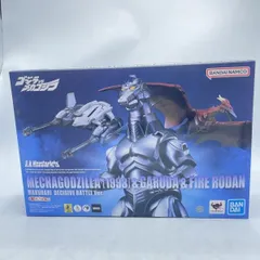 【中古】バンダイ S.H.MonsterArts メカゴジラ(1993)&ガルーダ&ファイヤーラドン 幕張決戦Ver.開封　ゴジラ[92]