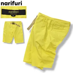 ナリフリ narifuri バイク ショート パンツ ショーツ ストレッチ コットン ジップアップ 立体裁断 M イエロー スポーツ ウェア トライアスロン ツーリング サイクリング 自転車 メンズのサムネイル