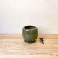 小ぶり ガラス棚 ブラウン 古道具 古家具 ビンテージ アンティーク