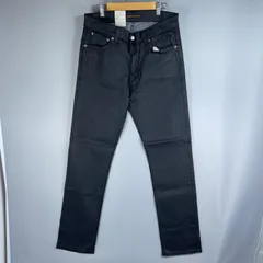 【新品タグ付】ヌーディージーンズ THIN FINN BACK 2 BLACK W32