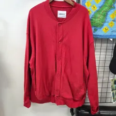 MUSINSA ムシンサ ANOUTFIT レッド ボタンアップ カーディガン Free!のサムネイル