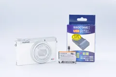 極美品 フジフィルム FUJIFILM XQ2 ホワイト FUJINON コンパクト