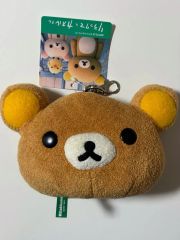 リラックマ　リール付きパスケース　リラックマ　ストロベリーパーティー　パスケース リラックマ リール付きパスケース リラックマ ストロベリーパーティー