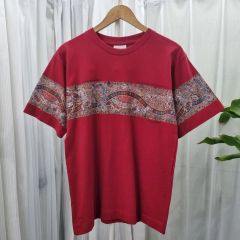 激レア当時物数枚のみ生産ヨージヤマモト総エスニック柄カットソーM 