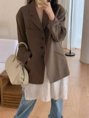 lawgy 2way sleeve embroidery jacket - メルカリ