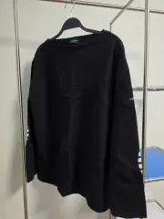 SAINT JAMES セントジェームス ブラック ボーダー柄 Tシャツ 7サイズ