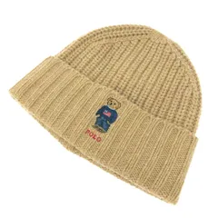 POLO RALPH LAUREN ポロラルフローレン ニット帽  ポロベア刺繍    ベージュ ユニセックス / 240001202598