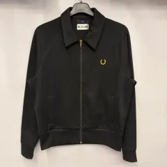 フレッドペリー X マイルス・ケイン ブラック トリコット トラック ジャケット Mのサムネイル