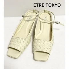 ETRE TOKYO　エトレトウキョウ　サンダル   オフホワイト　36    カジュアル　夏コーデ　送料込み   6466787のサムネイル