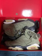 レシート原本付き Nike Jordan 6 GS Travis Scott - メルカリ